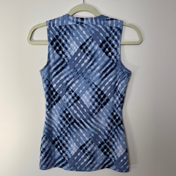 NWT NIC+ZOE Tie Dye Cross Over Tank - Picture 4 of 7